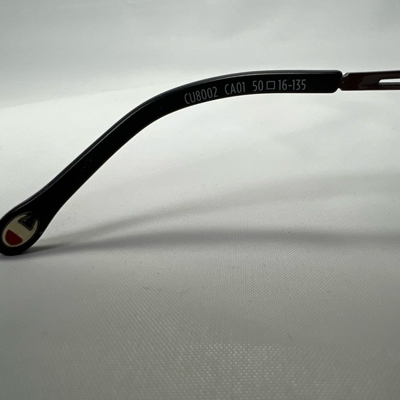 Champion Gunmetal Grey Rectangle Eyeglasses - Frames Only - Picture 5 of 7